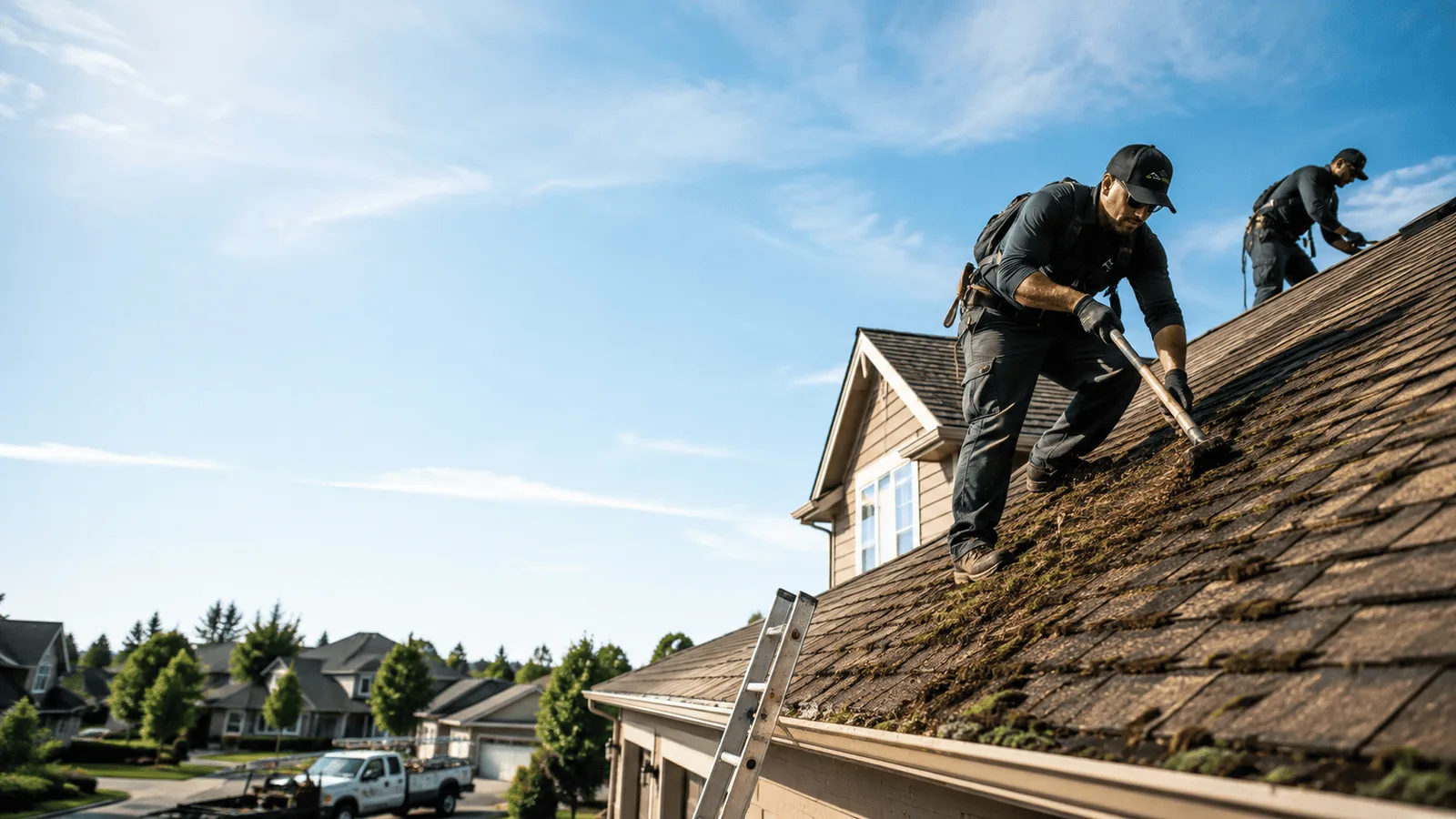 Roof Moss Removal in Plainfield, NJ near me